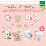 กาชาปอง mikko illustrations LOVE FRIENDS v.2