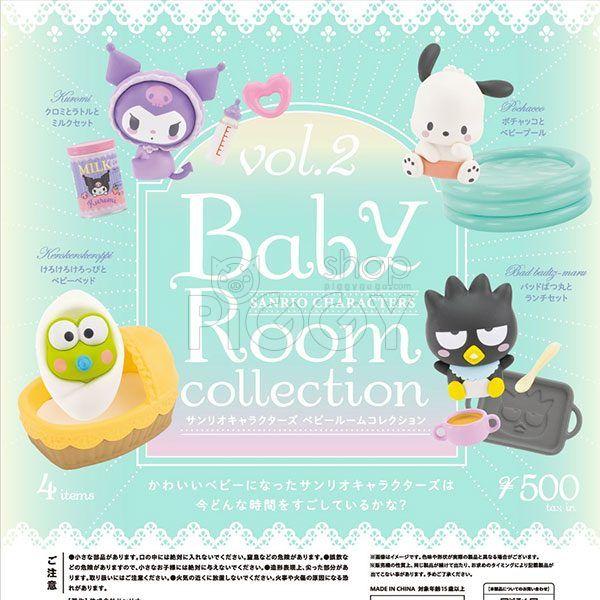กาชาปอง Sanrio Characters Baby Room v.2 กาชาปอง Sanrio Characters Baby Room v.2
