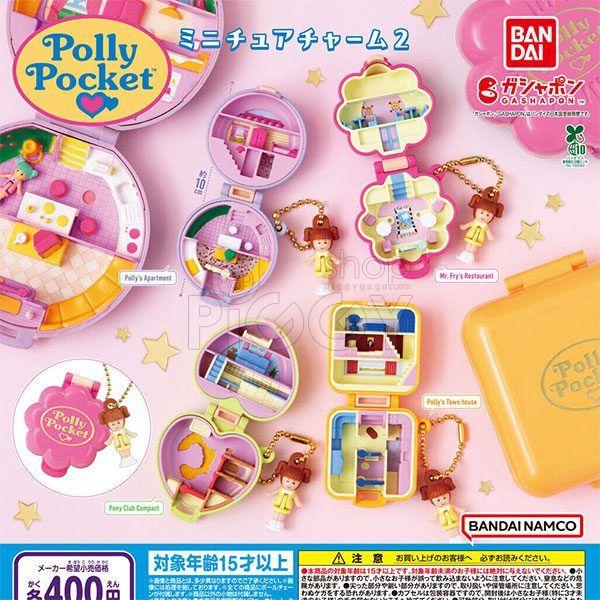 กาชาปอง Polly Pocket Miniature Charm v.2 กาชาปอง Polly Pocket Miniature Charm v.2
