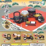 กาชาปอง Japanese Tableware Pine & Crane Miniature