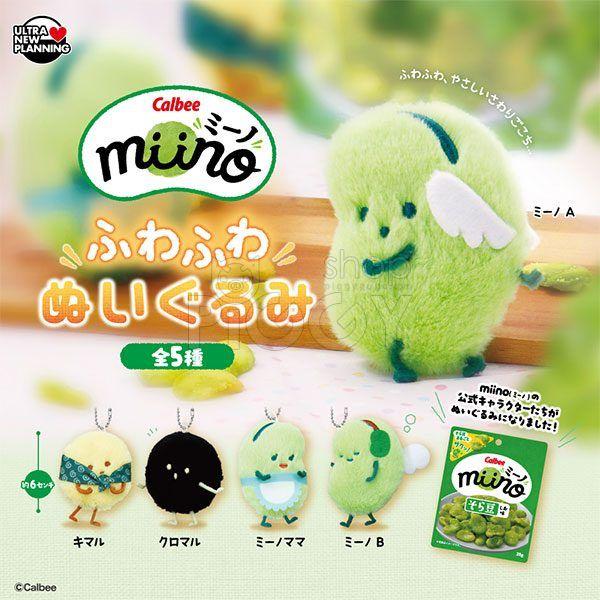 กาชาปอง Calbee Mino Fluffy Plush Toy Collection กาชาปอง Calbee Mino Fluffy Plush Toy Collection