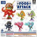 กาชาปอง Food Attack MUUKTOY Figure Collection