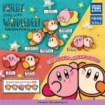 กาชาปอง Kirby Waddle Dee Glitter Pin Badge Collection