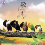กาชาปอง Salute Bird Keirei Figure Collection