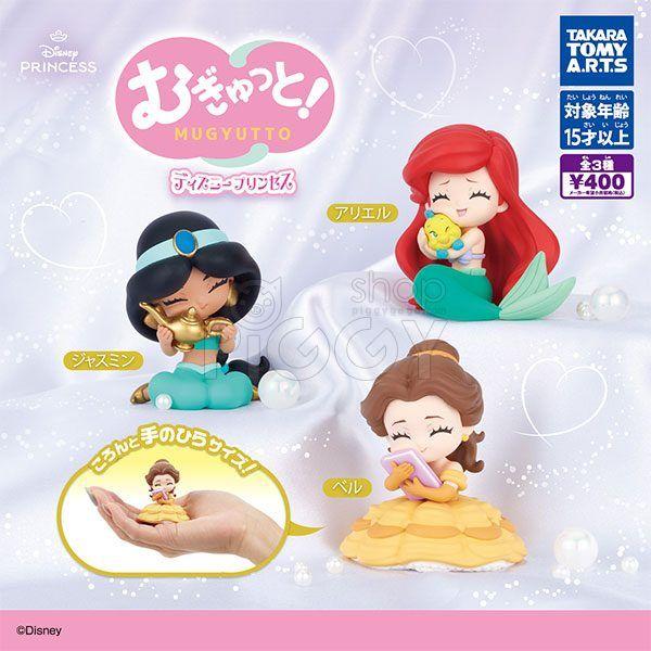 กาชาปอง Disney Princess Mugyutto Figure Collection กาชาปอง Disney Princess Mugyutto Figure Collection