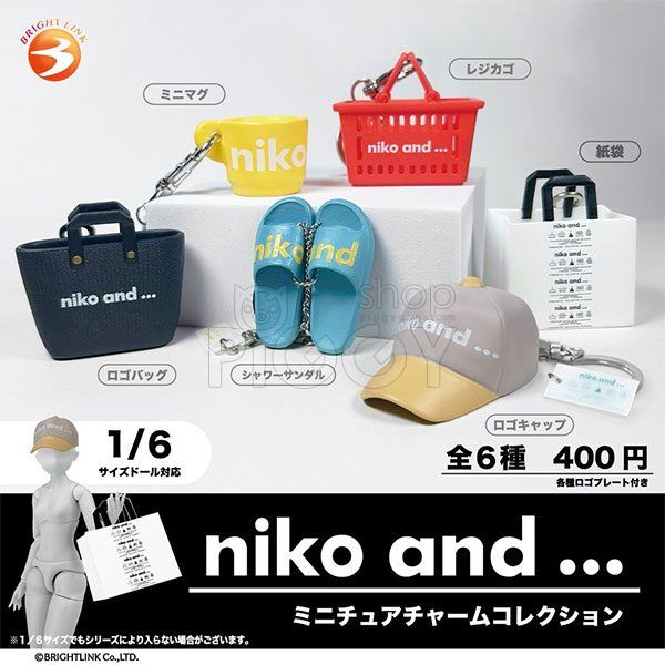 กาชาปอง niko and... Miniature Charm Collection กาชาปอง niko and... Miniature Charm Collection