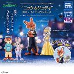 กาชาปอง Zootopia Nick & Judy Costume Figure